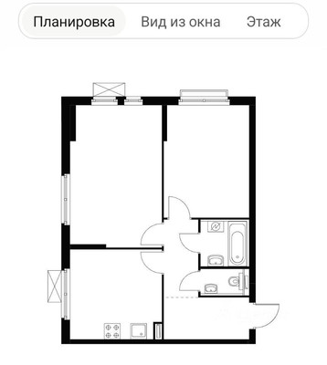 Продам двухкомнатную (2-комн.) квартиру, Михайлова ул, 30Ак3, Москва г