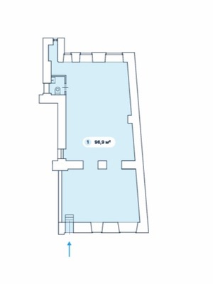 Продам торговое помещение 97 м2, Бронная М. ул, 4, Москва г