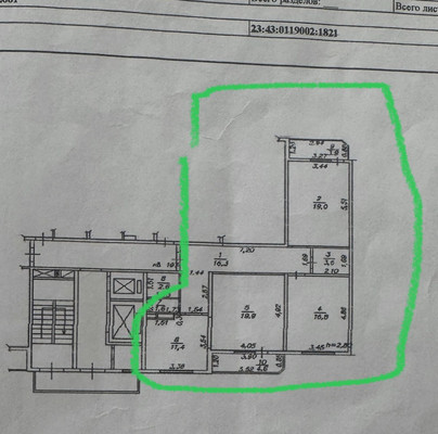 Продам трехкомнатную (3-комн.) квартиру, им. Александра Покрышкина ул, 4/5, Краснодар г
