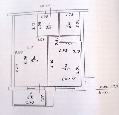 Продам однокомнатную (1-комн.) квартиру, Омелькова ул, 93к1, Анапа г