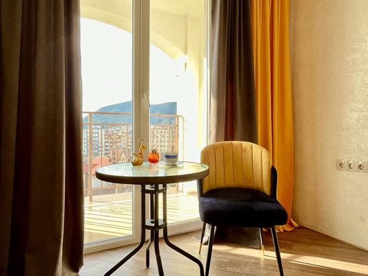 Сдам однокомнатную (1-комн.) квартиру, Счастливый пер, 26, Мысхако с