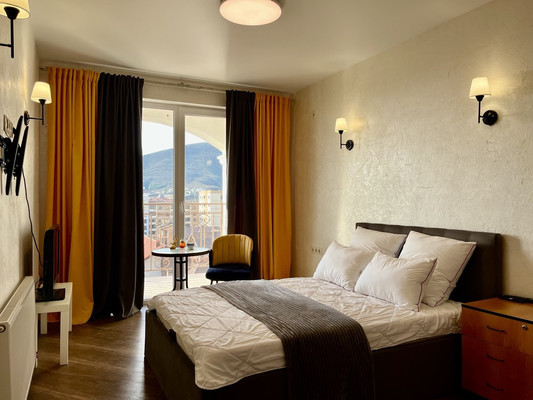 Сдам однокомнатную (1-комн.) квартиру, Счастливый пер, 26, Мысхако с