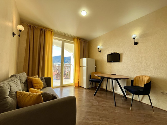 Сдам однокомнатную (1-комн.) квартиру, Счастливый пер, 26, Мысхако с