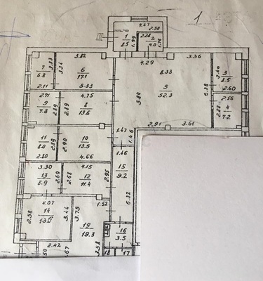 Сдам офисное помещение 220 м2, Нелидовская ул, 21к1, Москва г