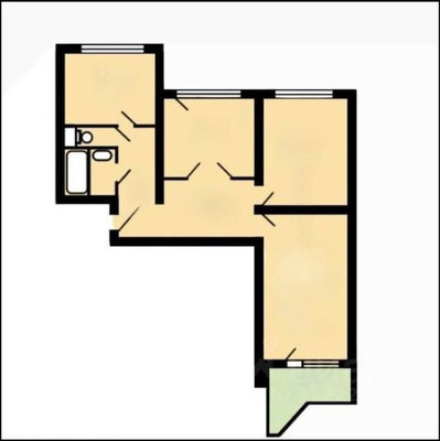 Продам трехкомнатную (3-комн.) квартиру, Жулебинский б-р, 14к9, Москва г