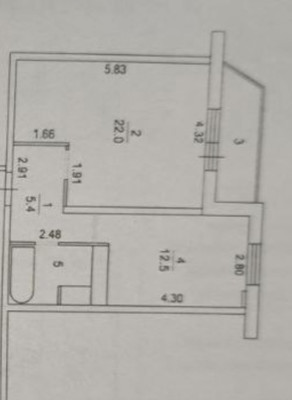 Продам однокомнатную (1-комн.) квартиру, Дмитриева ул, 28, Балашиха г