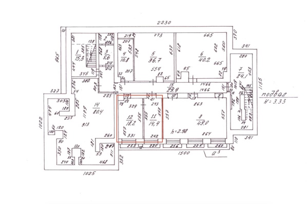 Сдам офисное помещение 32,6 м2, Куйбышева ул, 82А, Екатеринбург г