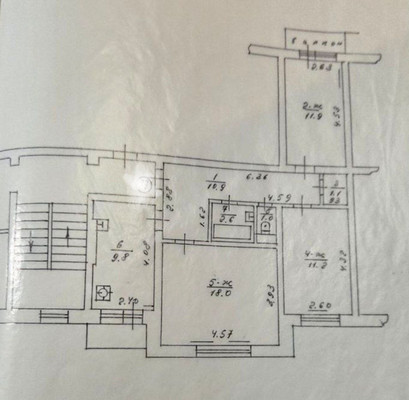 Продам трехкомнатную (3-комн.) квартиру, Октябрьская ул, 5, Пионерский г