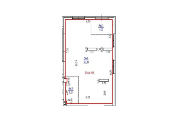 Сдам торговое помещение 63,3 м2, Бакинских комиссаров ул, 33а, Екатеринбург г