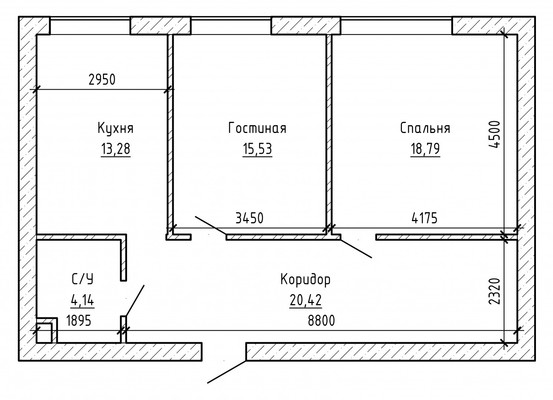 Продам двухкомнатную (2-комн.) квартиру, Эльбрусская ул, 19, Нальчик г