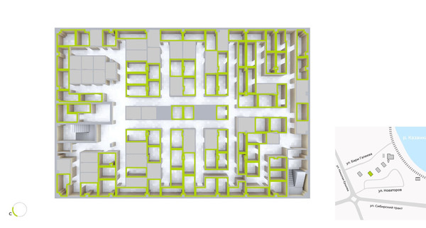 Продам коммерческое помещение 2,9 м2, Галеева ул, 8ак1, Казань г