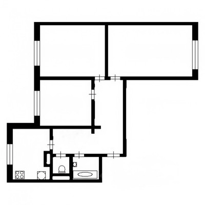 Продам трехкомнатную (3-комн.) квартиру, Генерала Кузнецова ул, 20, Москва г