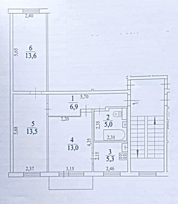 Продам трехкомнатную (3-комн.) квартиру, Заречная ул, 17, Сертолово г