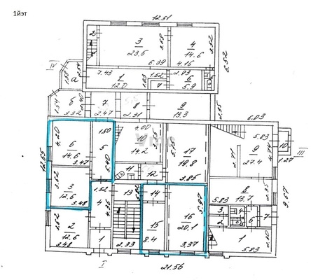 Сдам офисное помещение 30,5 м2, Луговой проезд, 5, Москва г