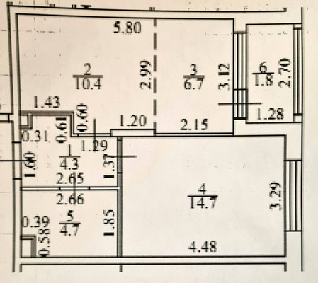 Продам двухкомнатную (2-комн.) квартиру, разведчика Абеля ул, 9к2, Мытищи г