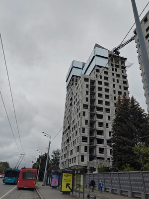 Продам однокомнатную (1-комн.) квартиру (долевое), Николая Ершова ул, 34/1, Казань г