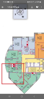 Продам однокомнатную (1-комн.) квартиру, Пушкинская ул, 1к3, Ашукино дп