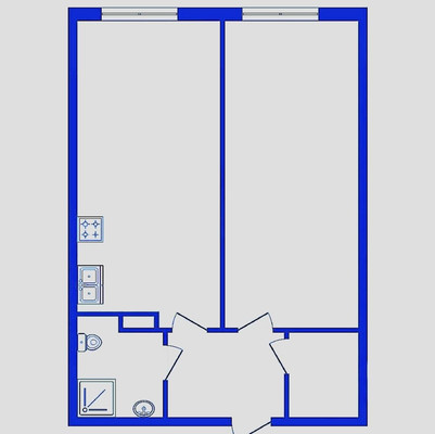 Продам однокомнатную (1-комн.) квартиру, Шоссе в Лаврики ул, 95, Мурино п