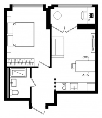 Продам однокомнатную (1-комн.) квартиру, Грайвороновский 2-й проезд, 44к1, Москва г