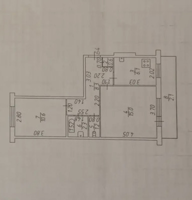 Продам двухкомнатную (2-комн.) квартиру, Чабьинская ул, 5А, Нижнекамск г