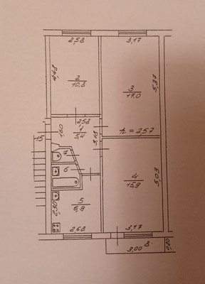 Продам трехкомнатную (3-комн.) квартиру, Молодежная ул, 17, Савино д