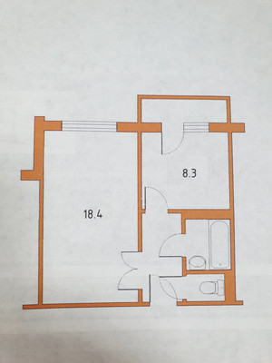 Продам однокомнатную (1-комн.) квартиру, Качалова ул, 1, Липецк г