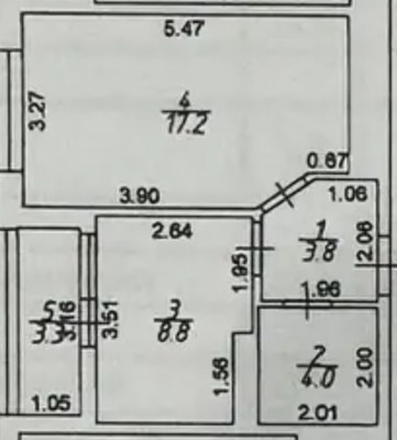 Продам однокомнатную (1-комн.) квартиру, Наставников ул, 11, Краснодар г