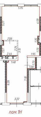 Сдам торговое помещение 68,5 м2, Производственная ул, 17, Москва г