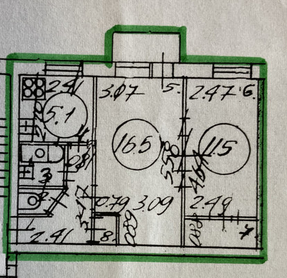 Сдам двухкомнатную (2-комн.) квартиру, Пограничника Гарькавого ул, 28к4, Санкт-Петербург г