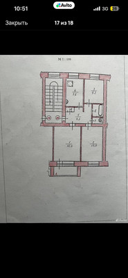 Продам трехкомнатную (3-комн.) квартиру, Полевая ул, 11а, Медведево пгт