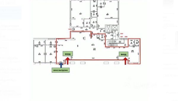 Сдам торговое помещение 243 м2, Энтузиастов ш, 3к1, Москва г