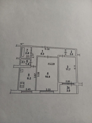 Продам двухкомнатную (2-комн.) квартиру, Михаила Нагибина пр-кт, 37, Ростов-на-Дону г