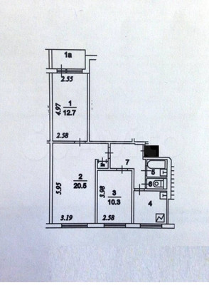 Продам трехкомнатную (3-комн.) квартиру, Солнцевский пр-кт, 9к2, Москва г