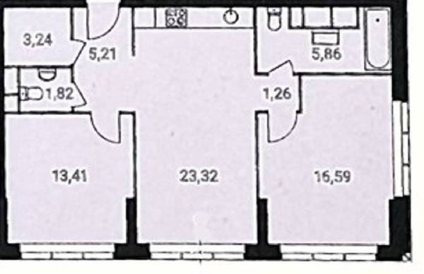 Продам двухкомнатную (2-комн.) квартиру, Шмитовский проезд, 39к4, Москва г