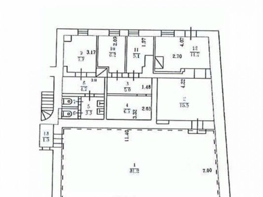 Продам коммерческое помещение 170 м2, Бауманская ул, 44 1, Москва г