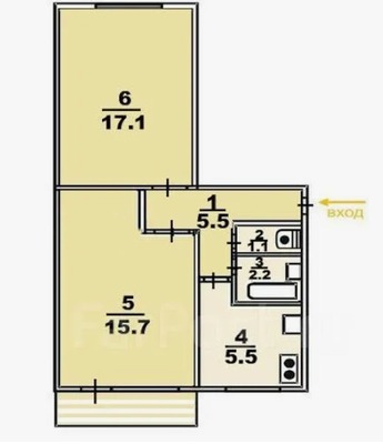 Продам двухкомнатную (2-комн.) квартиру, Подольская ул, 8, Северово д