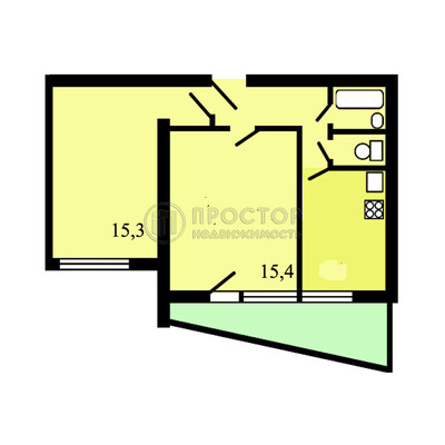 Продам двухкомнатную (2-комн.) квартиру, Шоссейная ул, 26/10, Москва г