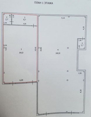 Сдам коммерческое помещение 165 м2, Белибейская ул, 31-33, Калининград г