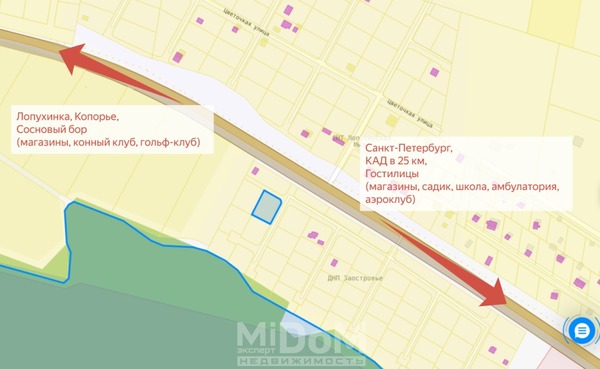 Продам участок 10 соток, ДНП, Жемчужная ул, Заостровье днп, 25 км от города