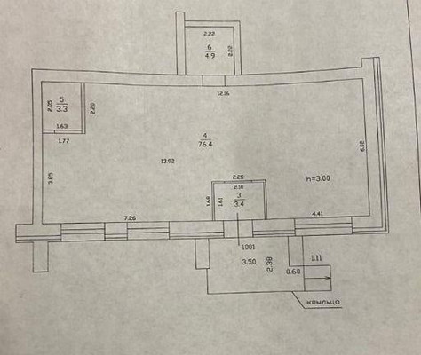 Сдам коммерческое помещение 88 м2, Азата Аббасова ул, 12, Казань г