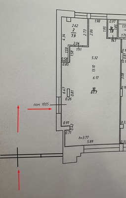 Сдам коммерческое помещение 69,5 м2, 2-я Старо-Аракчинская ул, 33ак1, Казань г