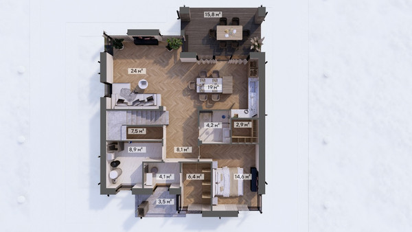 Продам дом, Юрьево д, 0 км от города