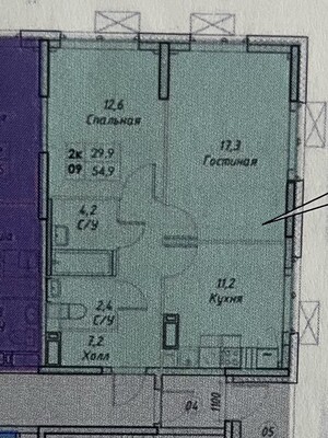 Продам двухкомнатную (2-комн.) квартиру, Александры Монаховой ул, 92к3, Коммунарка п