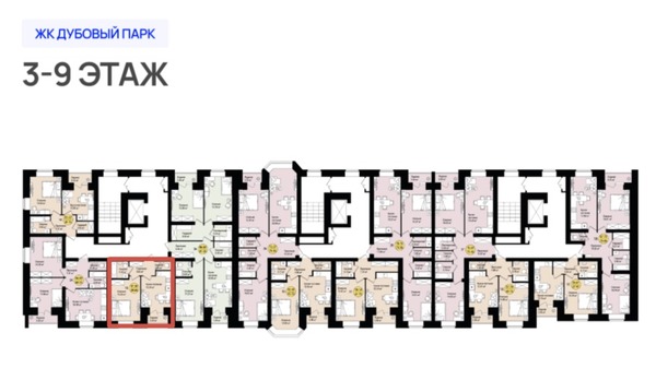 Продам однокомнатную (1-комн.) квартиру, гк Дубки тер, 193, Йошкар-Ола г