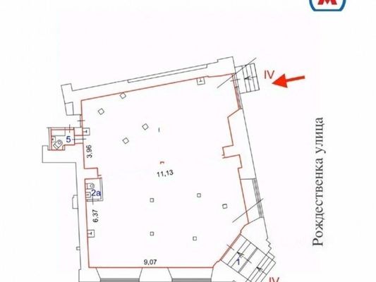 Продам коммерческое помещение 146 м2, Рождественка ул, 5/7 2, Москва г