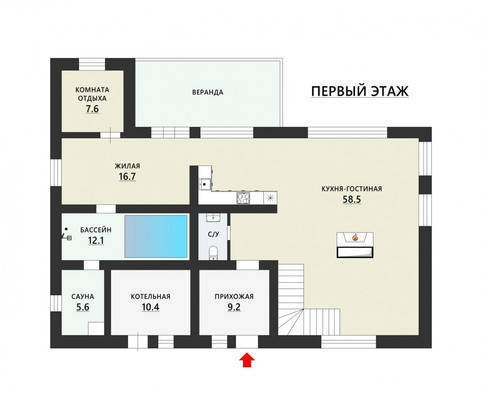 Продам дом, Бобровая ул, Ленинское п, 0 км от города