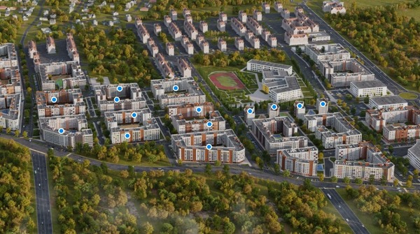 Продам трехкомнатную (3-комн.) , Героя России Катериничева ул, з/у23, Гурьевск г
