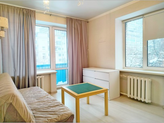 Продам однокомнатную (1-комн.) квартиру, Беговая аллея, 5к1, Москва г