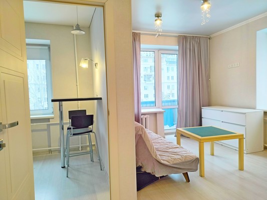 Продам однокомнатную (1-комн.) квартиру, Беговая аллея, 5к1, Москва г