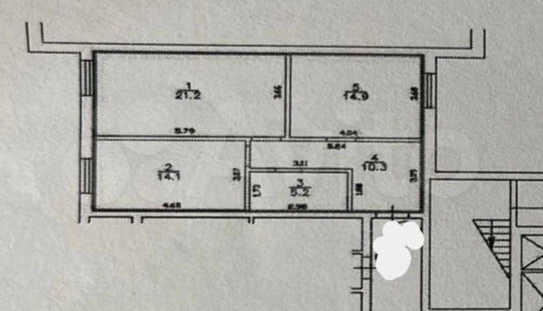 Продам двухкомнатную (2-комн.) квартиру, Орудийная ул, 32б, Калининград г
